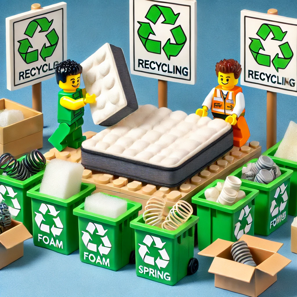 Mattress Recycling Pick Up, Disposal & Dumping